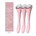 Ice Roller For Face & Eyes Grade Stainless Steel Face Roller For Puffiness Dark Circles Routine Cold & Warm Ergonomic...