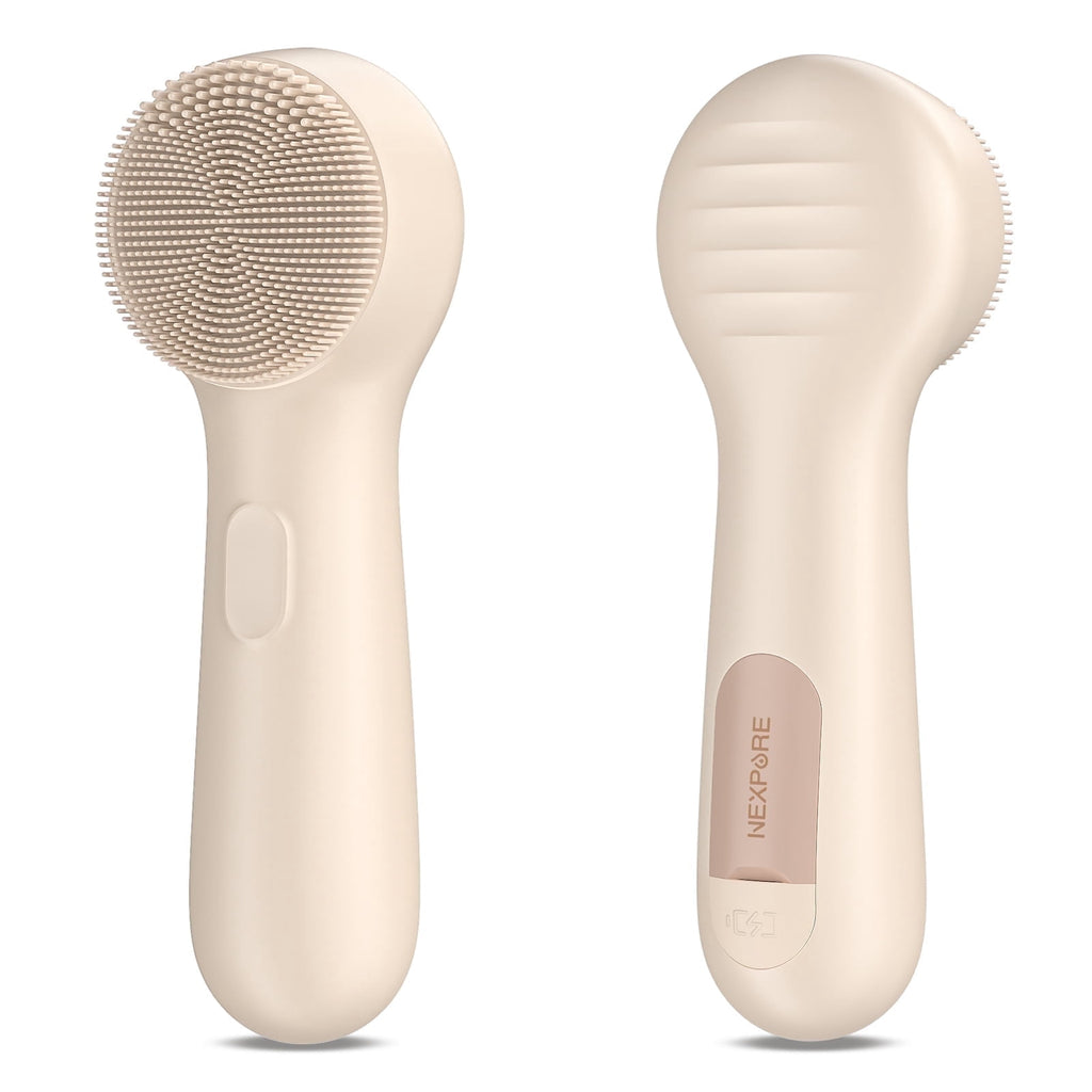 Facial Cleansing Brush, Waterproof Sonic Face Brush for All Skin Types,Electric Silicone Face Scrubber for Deep Clean...