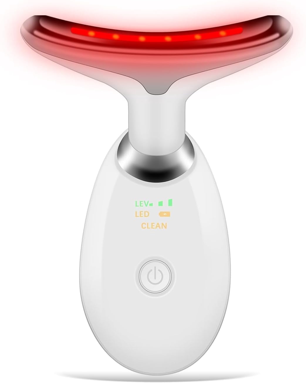 Neck Face Massager, Face Sculpting Tool, 3 Modes and Vibration Facial Massager, Portable Light Therapy for Skin Care,...