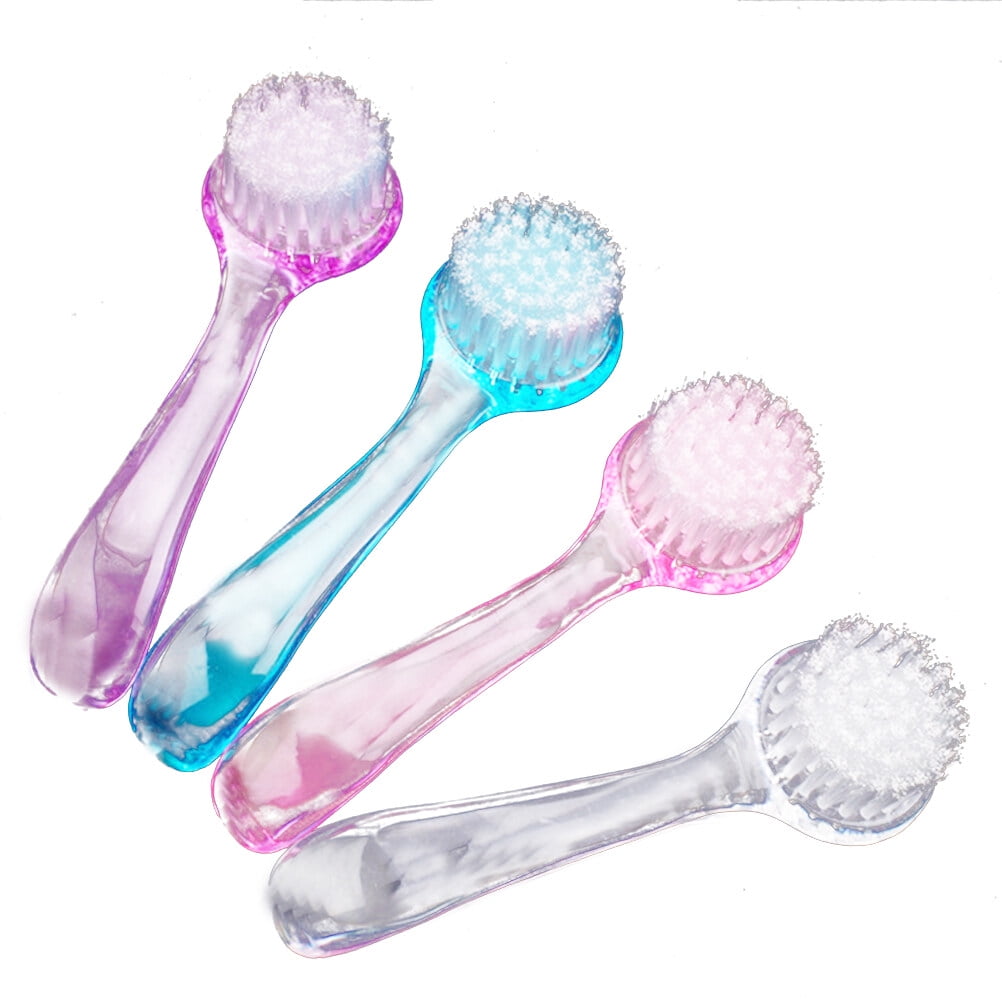 Face Cleaning Brush with Cap Washing Blackhead Remover Brush Deep Pore Scrub Facial Exfoliator Skin Care Cleaning Scr...