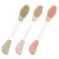 3Pack Silicone Applicator Brush for Facial Cleansing in Skincare Routine
