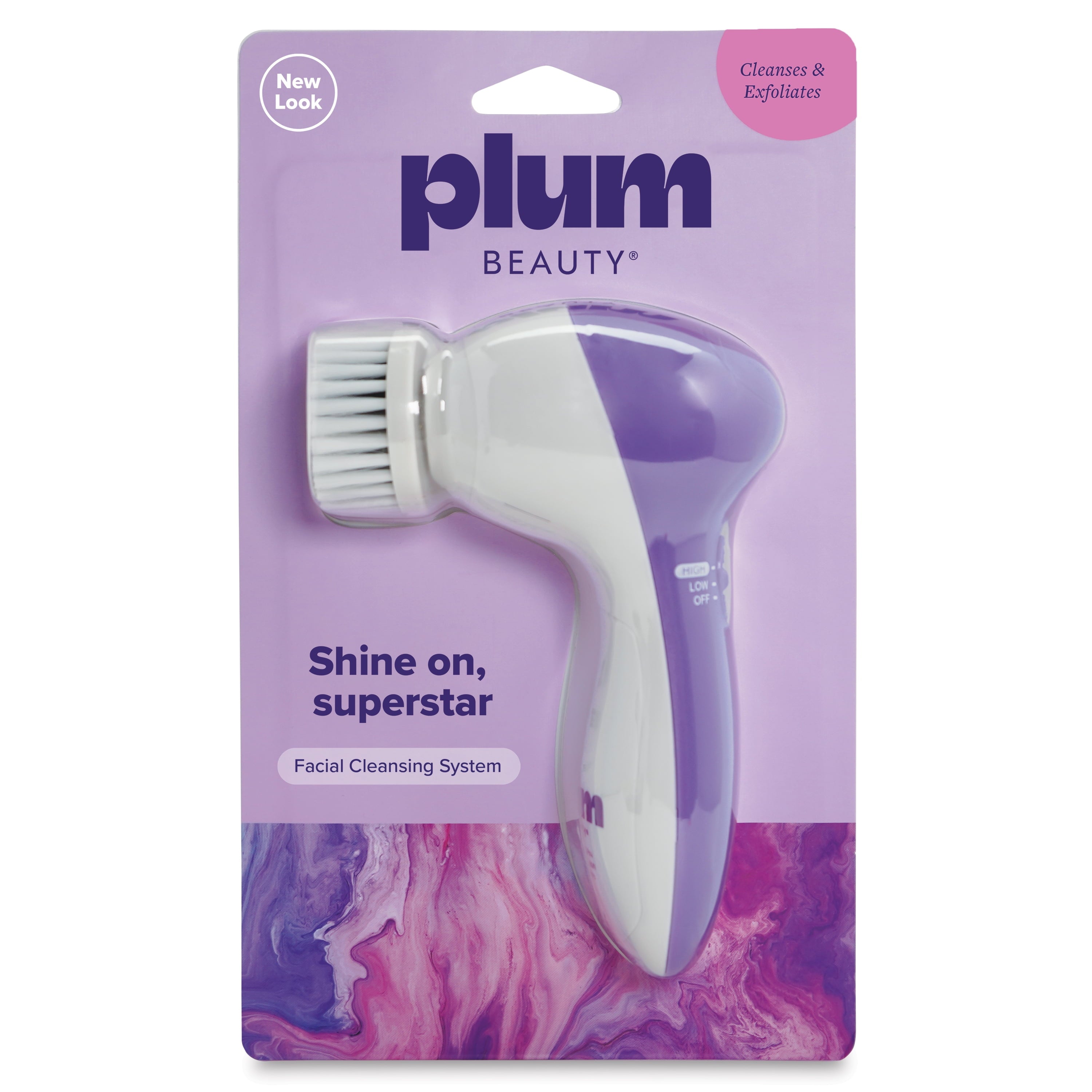 Motorized Facial Cleansing Brush, 2 Speeds