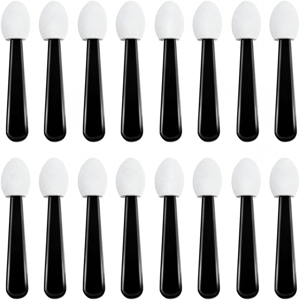 100Pcs Small Eyeshadow Applicators, Eye Shadow Sponge Applicator Sticks, Eye Makeup Applicators, Sponge Tip Makeup Ap...