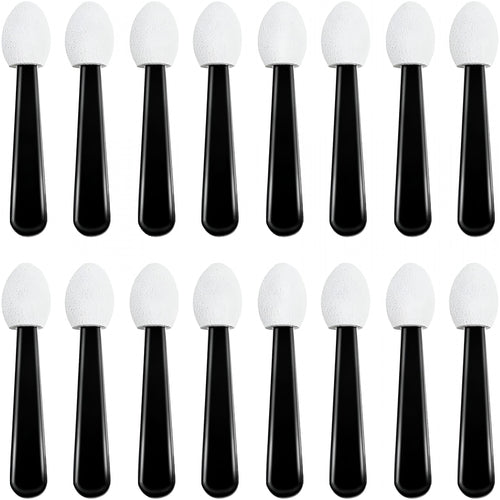 100Pcs Small Eyeshadow Applicators, Eye Shadow Sponge Applicator Sticks, Eye Makeup Applicators, Sponge Tip Makeup Ap...