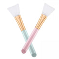 2 Pcs Face Mask Beauty Tool Soft Silicone Facial Mud Mask,Brush Hairless Body Lotion and Butter Applicator
