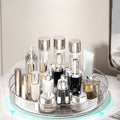 Rotating Makeup Organizer for Vanity, Pattern Skincare Organizer Perfume Lazy Organizer Bathroom Makeup Countertop Spinning Holder, Cosmetic