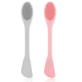 Silicone Face Mask Applicator 2 Pcs Facial Mask Brushes Double End Scrubber Brush Spatulas Tools Soft Beauty Brush Ma...