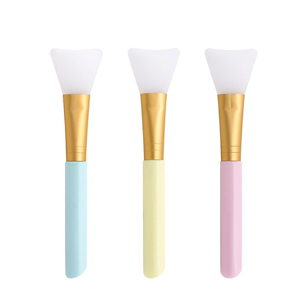 Silicone Face Mask Brushes for Flexible and Easy Mask Application and Hygienic Usage