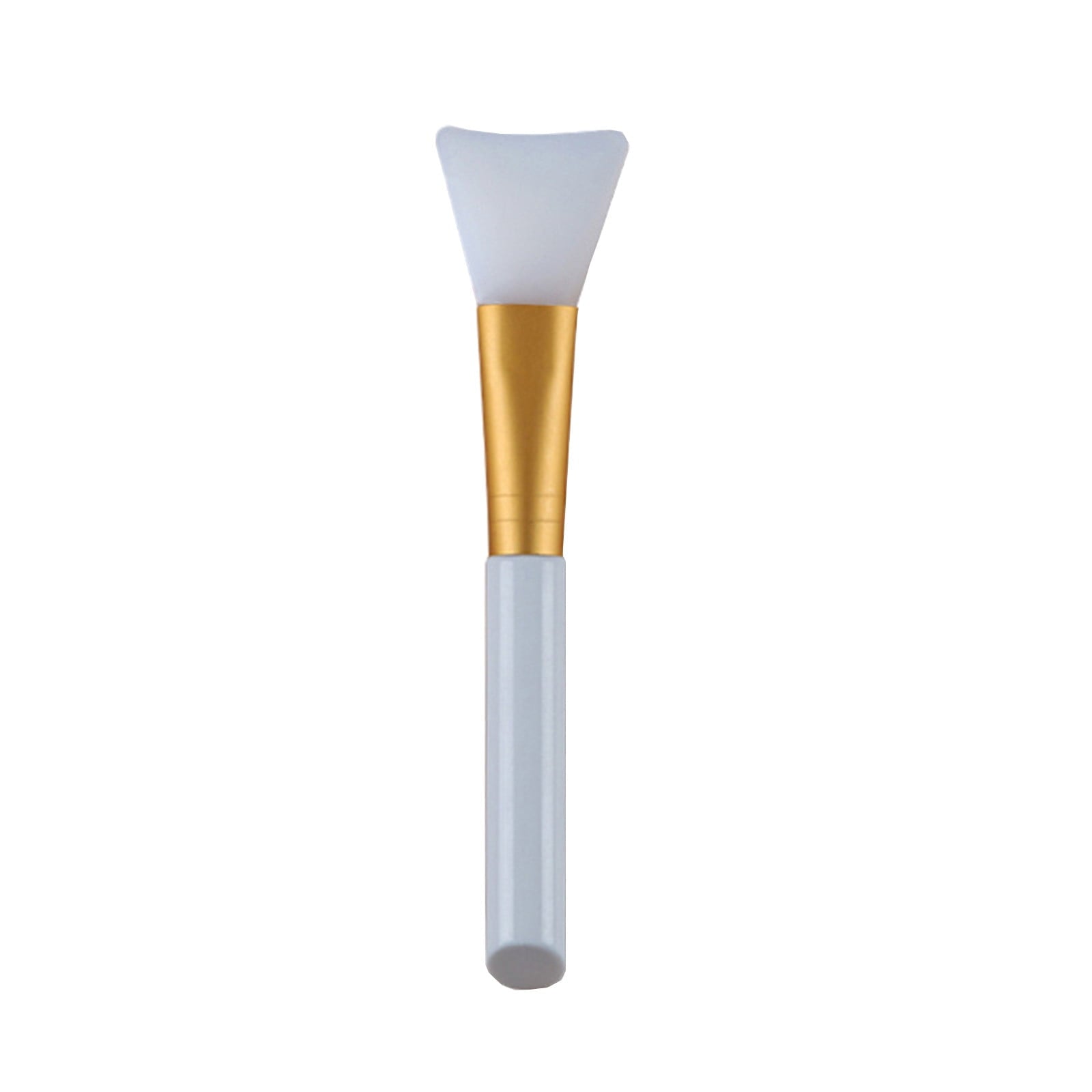 Silicone Mask Brush White, Face Mask Applicator Brush for Even Application, Makeup Foundation Brush, Reusable Beauty Tool for Skincare and C