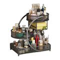 Sturdy Metal Cosmetic Rack Without Installation Required Portable Organizers for Lipsticks Skincare Bathroom Accessory