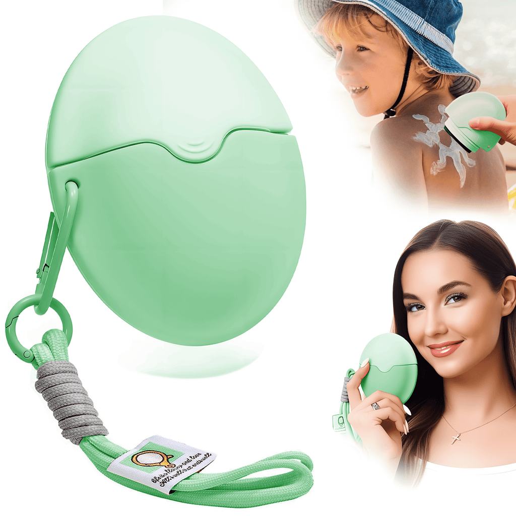 Roll on Sponge , Suncream & Lotion, Sun Screen Applicator for Kids, Adults & Families, Perfect Size for Travel