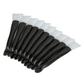 10pcs Silicone Makeup Brush Set, Soft Double Ended Face Cream Applicator Brush for Cosmetic & Facial Mud Mask, Hairle...