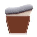 Makeup es Kabuki Self- for Liquid, Cream and Powder Face Makeup for Body & Leg Makeup (Brown)