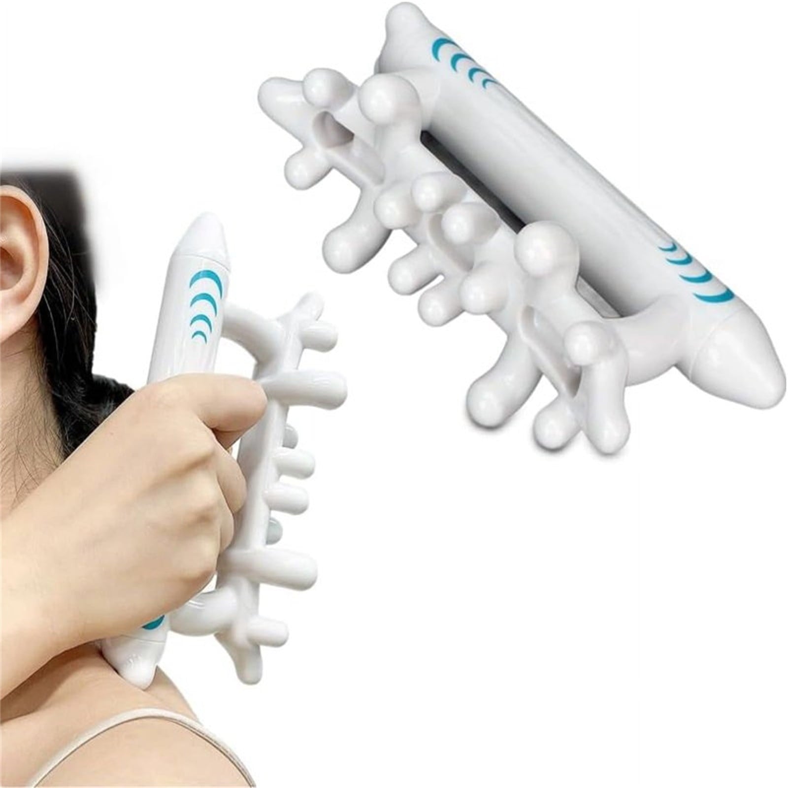 Tkrady Fascia Massage Tool, Manual Relieve Fatigue Deep Tissue Fascia Massaging Tool, Fascia Blaster for Neck Shoulders Calves, Gua Sha Faci