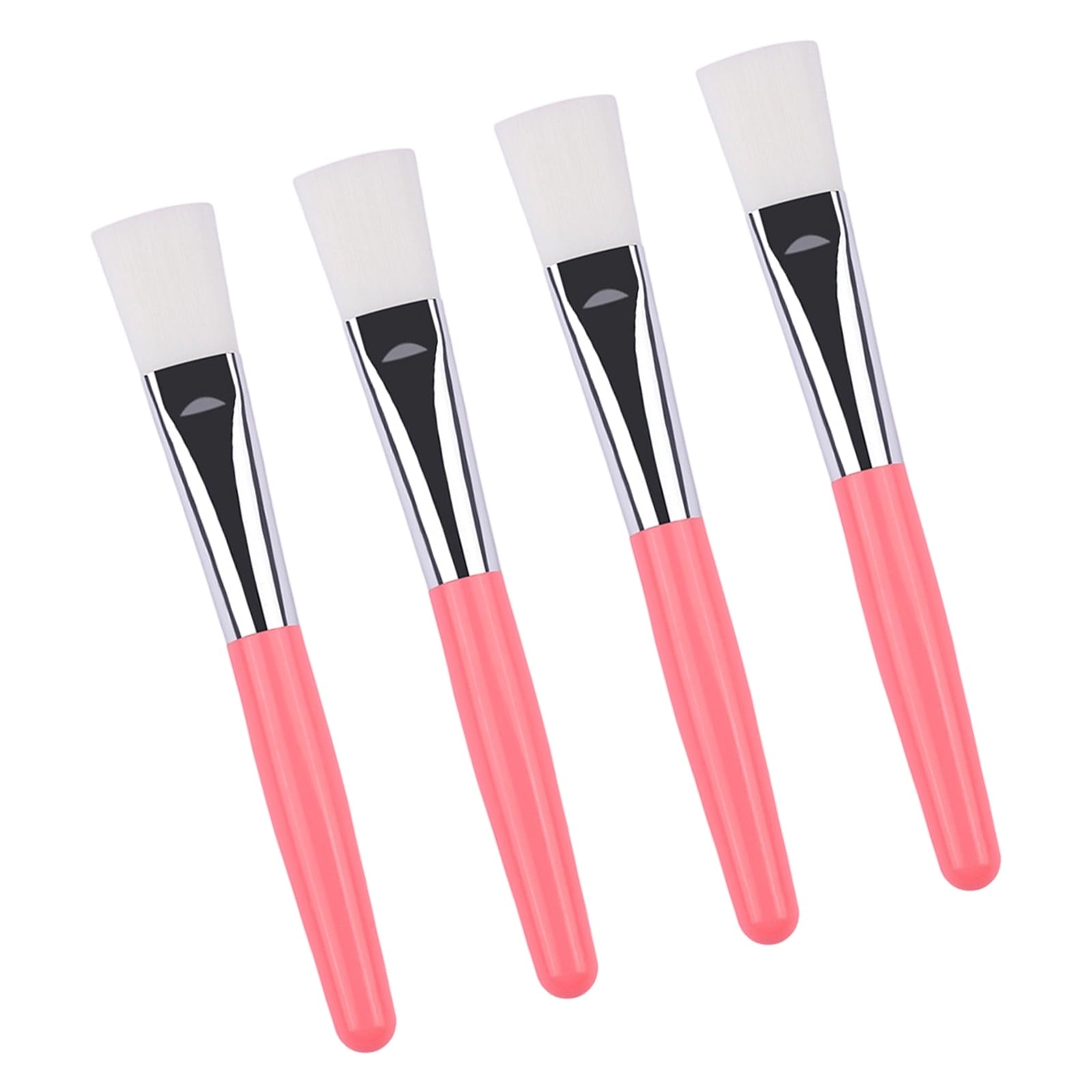 Soft Synthetic Fiber Heads Mask Applicators for Multiple Beauty Uses