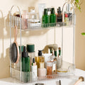 2 Tier Bathroom Counter Organizer，Cosmetic Skincare Organizer，Spice Rack Organizer for Kitchen