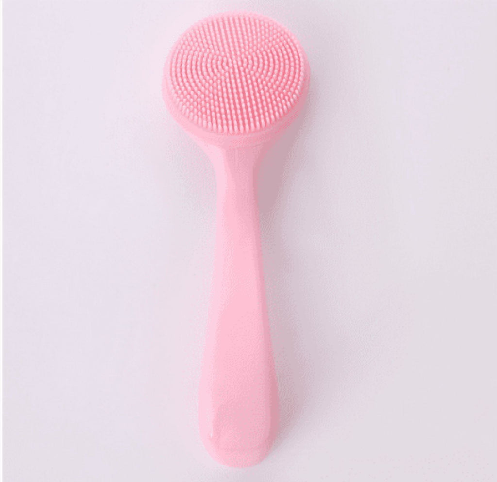 Facial Cleansing Brush, Silicone Face Exfoliator, Deep Cleaning and Blackhead Remover Tool, Gentle Massaging Skin Car...