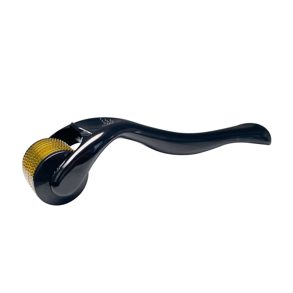 Wells Oil Derma Roller for Beard & Scalp | 0.25mm 540 Titanium Needles | Non-Invasive Grooming Tool | Supports a Refi...