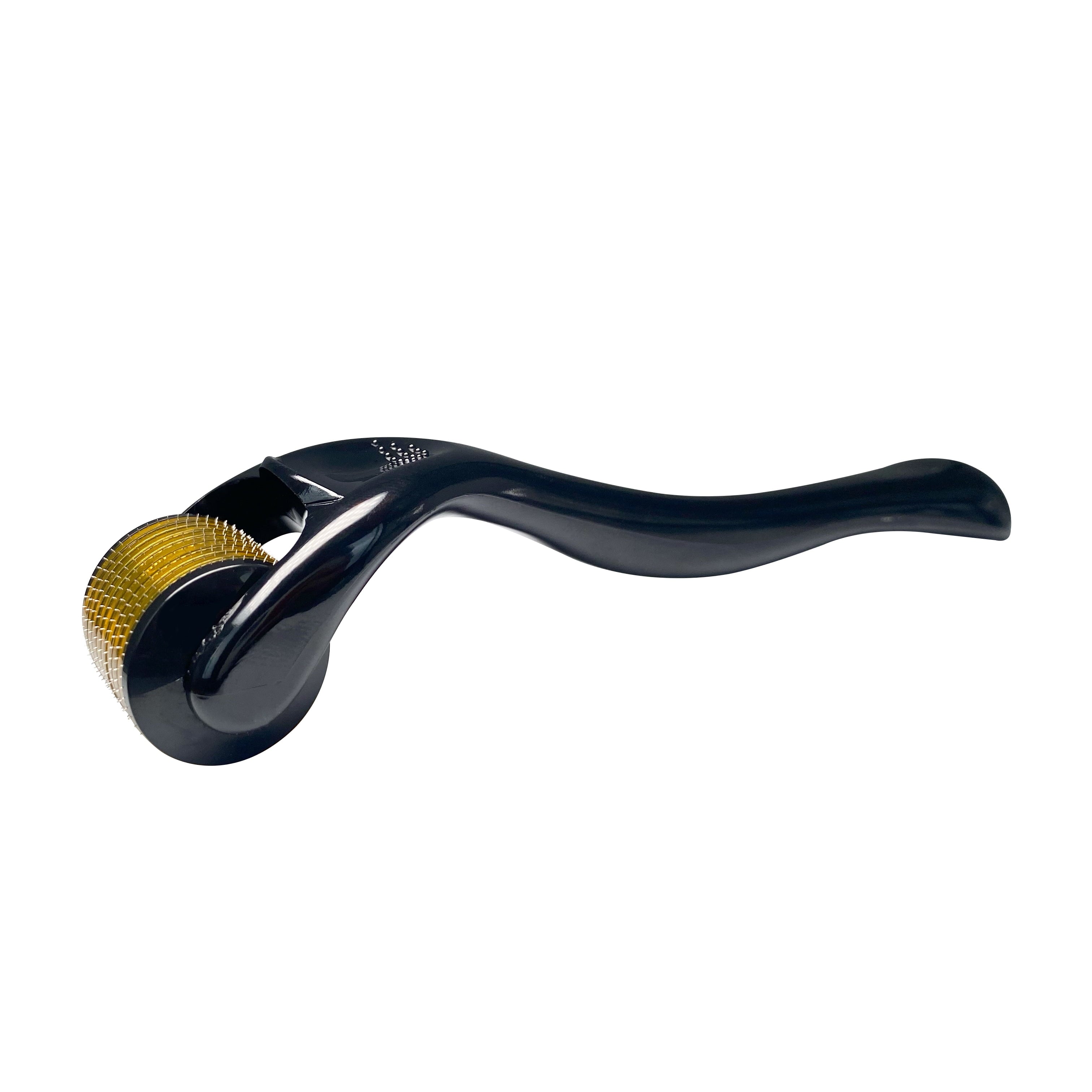 Wells Oil Derma Roller for Beard & Scalp | 0.25mm 540 Titanium Needles | Non-Invasive Grooming Tool | Supports a Refi...