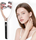 Face Roller Device,Electric Face Lifting Device with Vibration Massage,3-level RF Radio Frequency 9-level Microcurren...