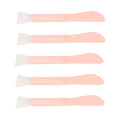 5 Pcs Mask Brush Set Double Head Silicone Facial Mask Applicator For Body Lotion And Skincare, 7.48 Inches / 19 cm