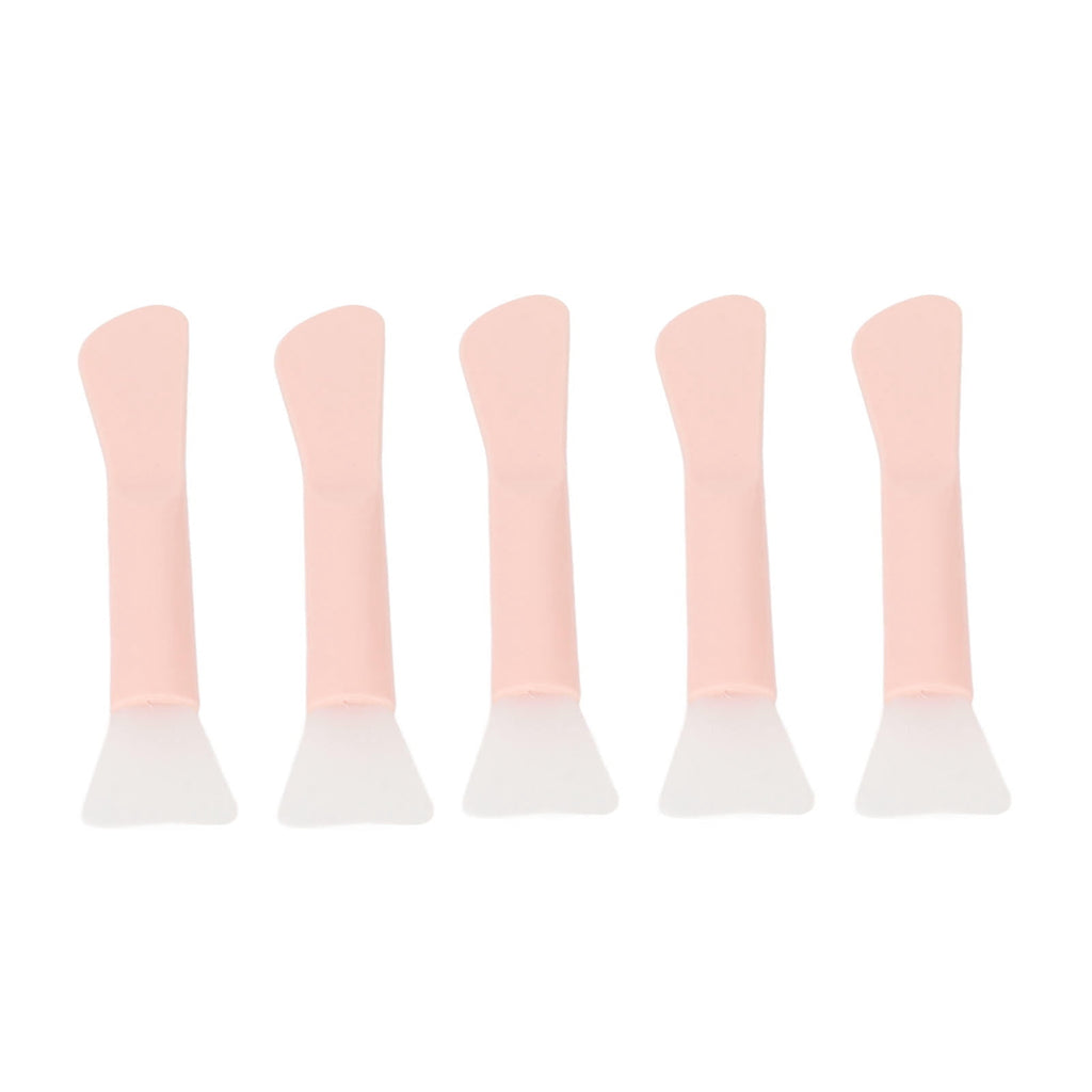 5Pack DualHead Silicone Mask Brush Ergonomic, SkinFriendly, Washable, Portable Facial & Body Makeup Applicator