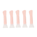 5Pack DualHead Silicone Mask Brush Ergonomic, SkinFriendly, Washable, Portable Facial & Body Makeup Applicator