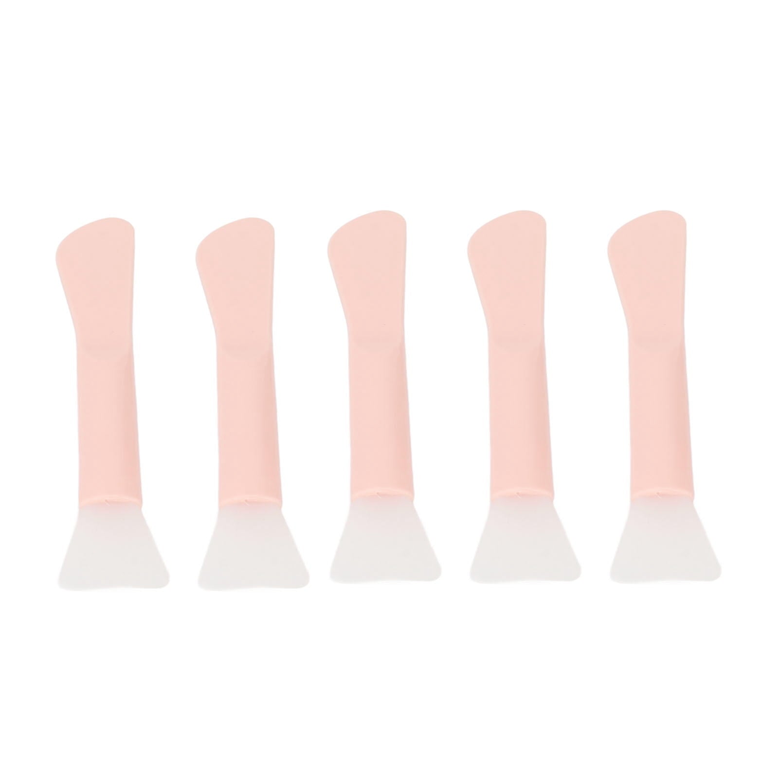 5Pack DualHead Silicone Mask Brush Ergonomic, SkinFriendly, Washable, Portable Facial & Body Makeup Applicator