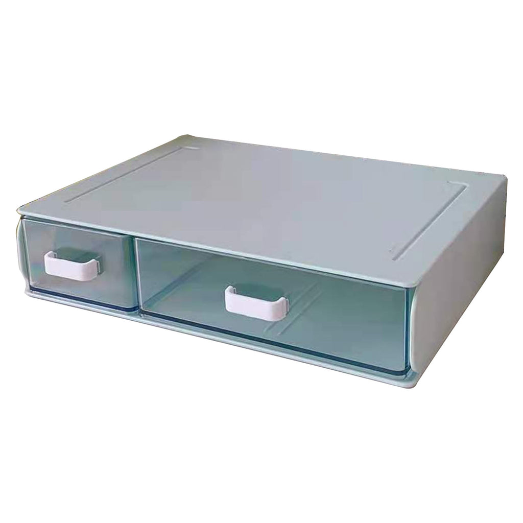 Yokua Clear Stacking Drawer Desktop Cosmetic Organizer Stackable Skincare Storage for