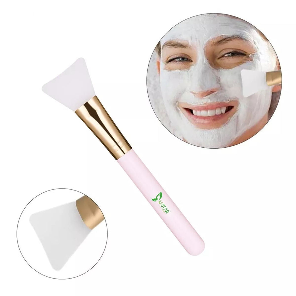 2pcs Silicone Face Mask Brushes, Mask Beauty Tool , Soft Silicone Facial Mud Mask Applicator Brush, Flexible Facial Mud Mask Applicator Brus - Image 5