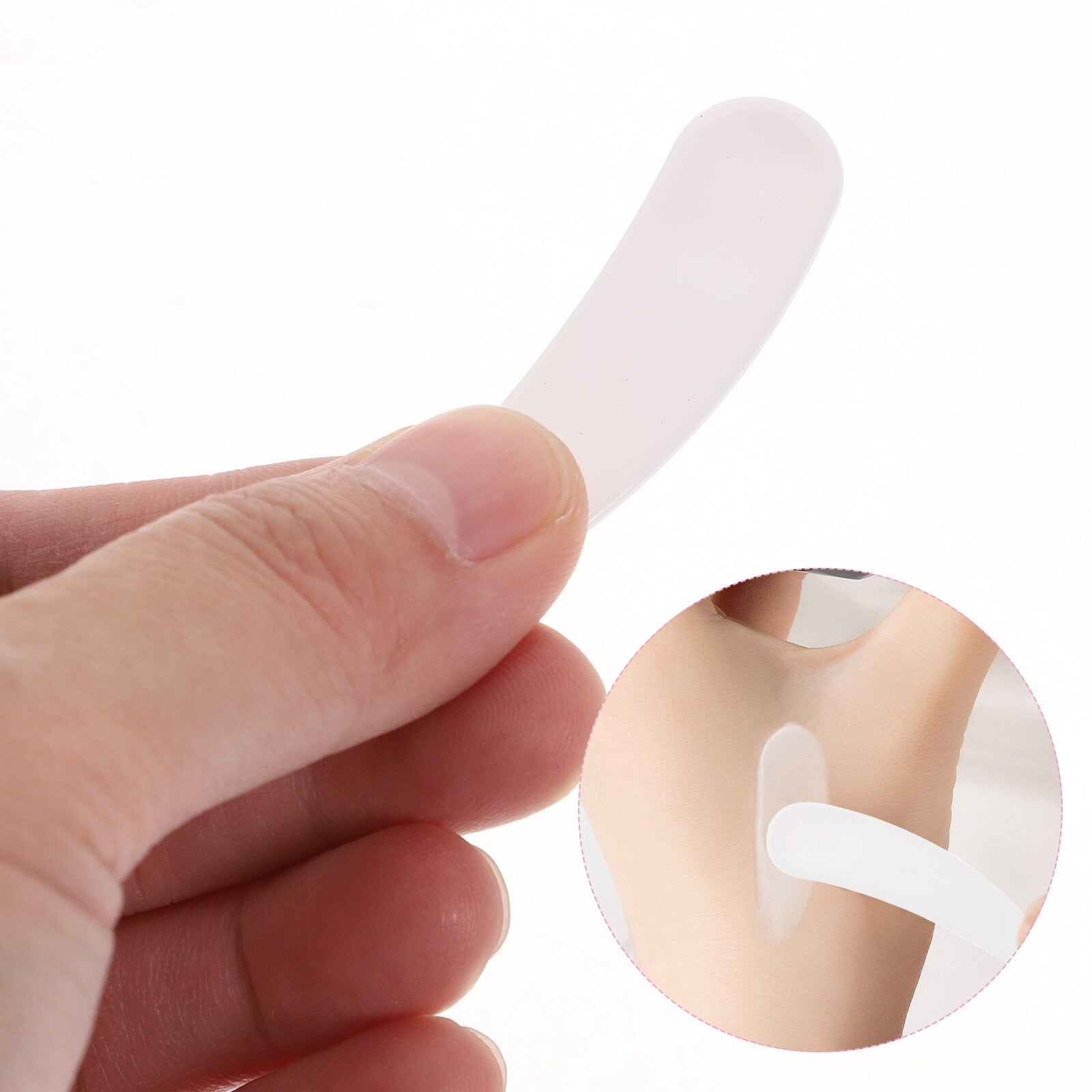 50Pcs Reusable Makeup Spoon Facial Plastic Spatula for Face Durable Beauty Tool - Image 6