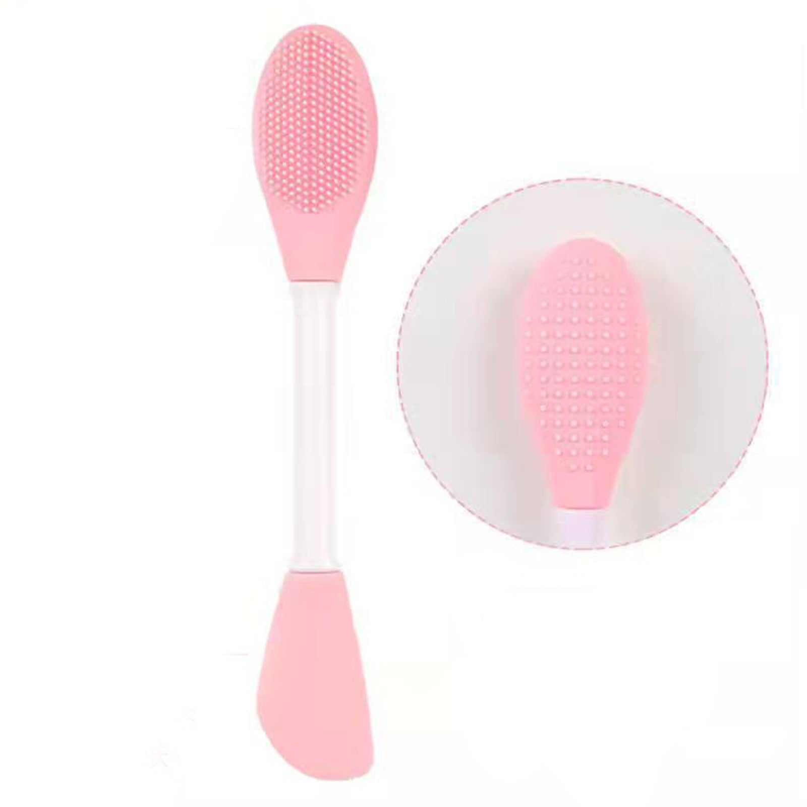 Double Head Silicone Facial Cleansing Tool for Deep Pore Exfoliation and Blackhead Removal Massager - Image 4