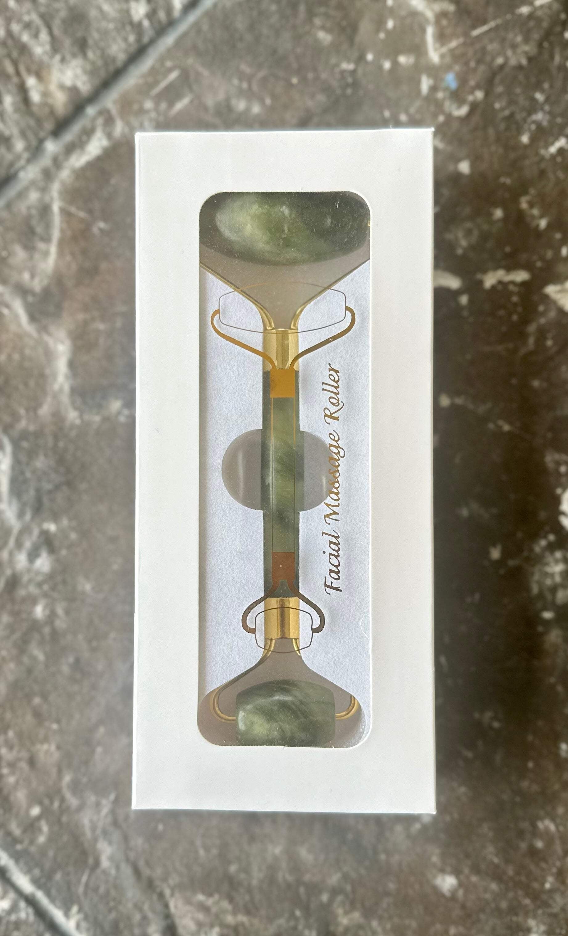 Jade Facial Roller. Skin Care Beauty tool. Facial and Neck Massager. For Women, Men, Everyone. - Image 2