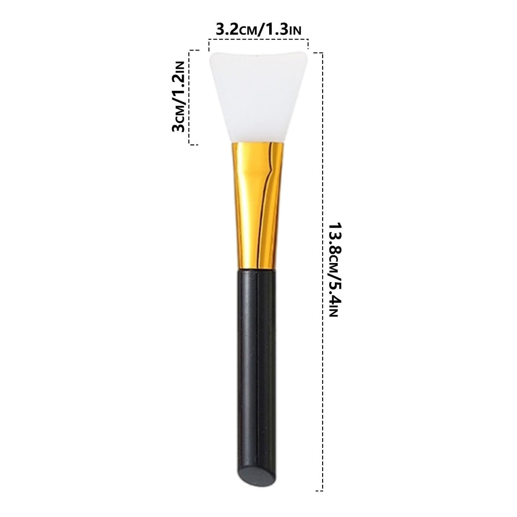 Safeglitz Silicone Jelly Facial Brushes - Soft Applicators for Beauty & Skincare - Image 2