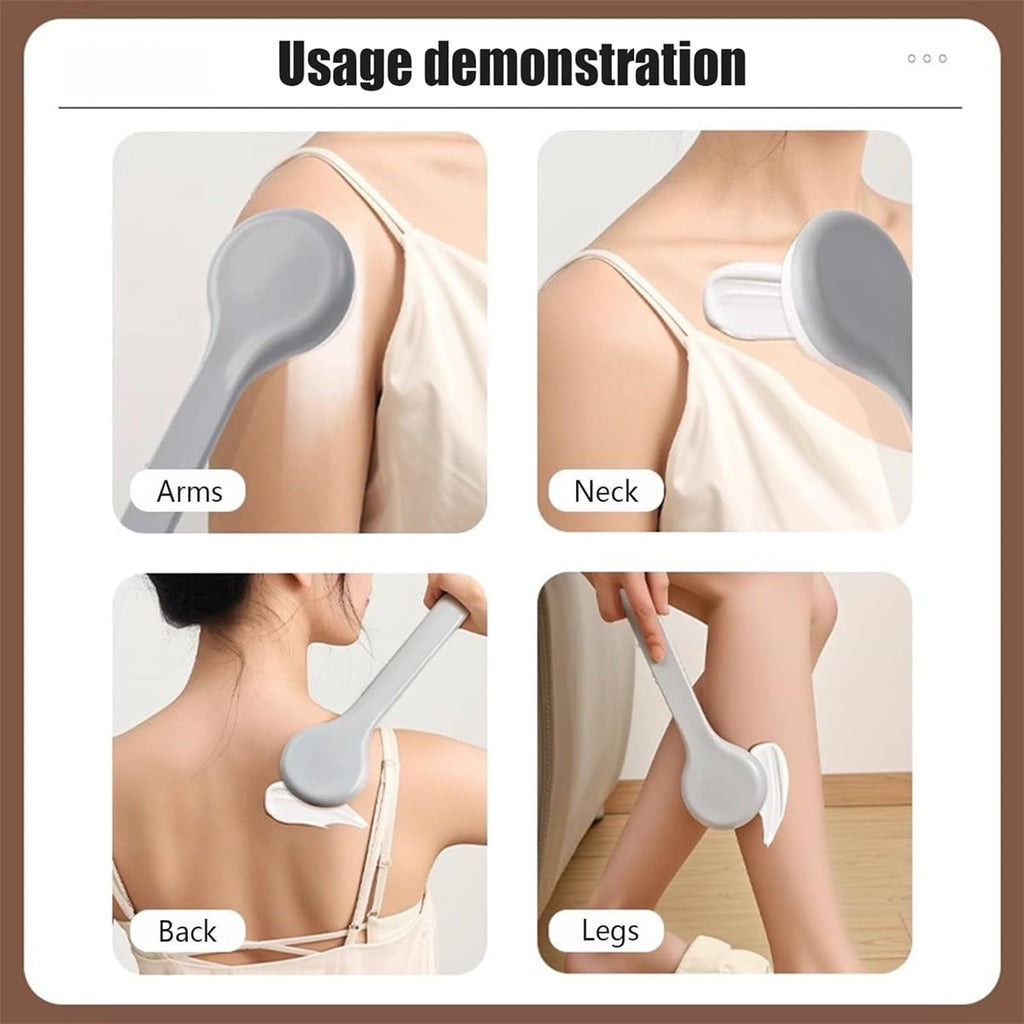 Lotion Applicator for Back, Long Handle Cream Applicators Wand for Body,Reusable Apply Sunscreen Tool for Indoor and ... - Image 5