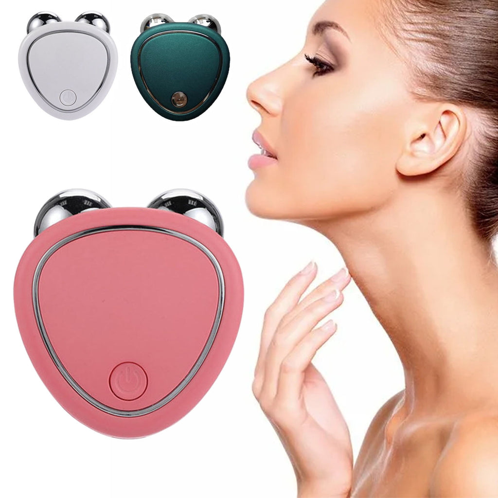 Clearance Microcurrent Face Lift Device, Microcurrent Face Device Roller USB Microcurrent Facial Device for Anti-Agin... - Image 2