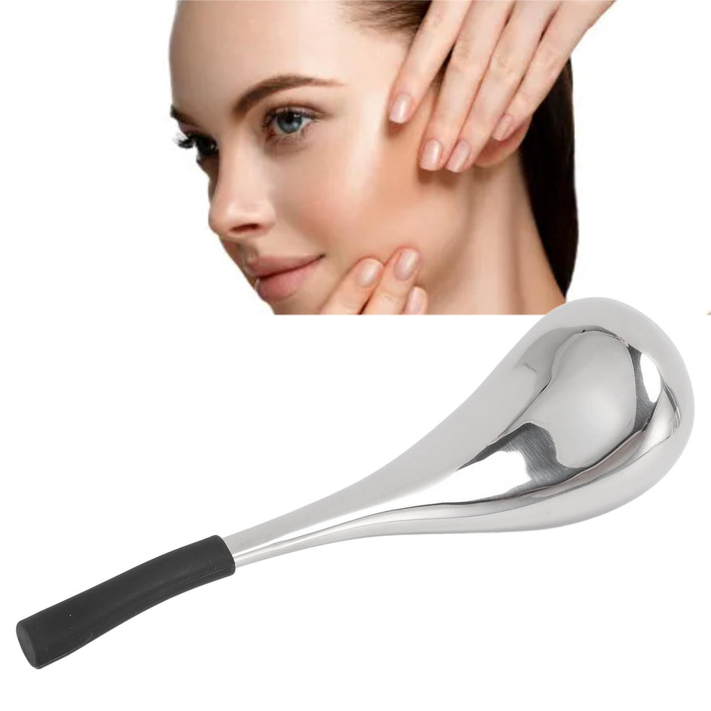 Stainless Steel Ice Globes 3Piece Cooling Facial Massage Tool for Puffiness, Wrinkles & Skin Tightening - Image 4