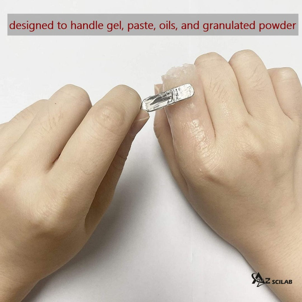 Stainless Steel Cosmetic Stirring Safe Ergonomic For Artist For Cosmetics Store - 5 Pcs - Image 6
