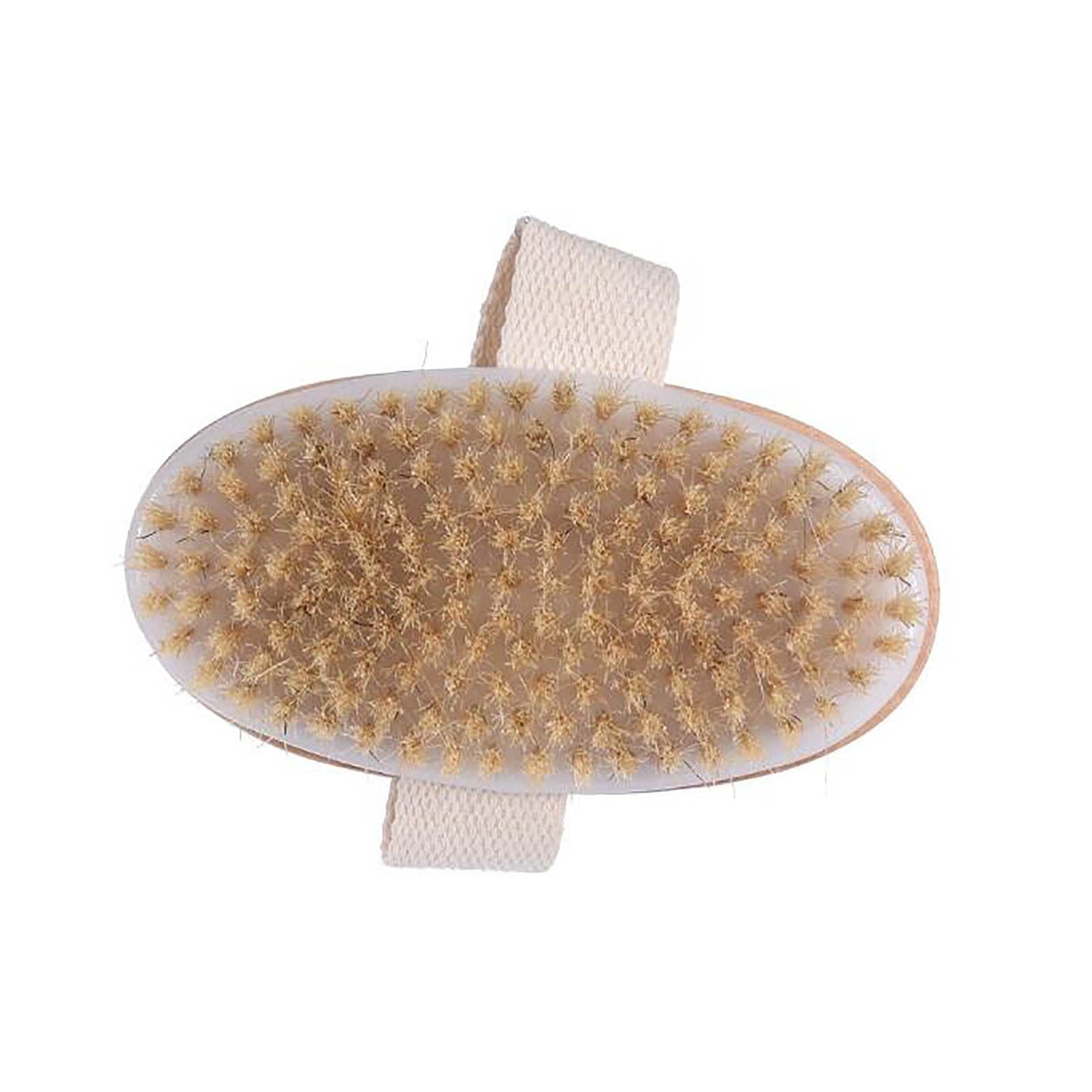 Natural Bristle Face Brush, Dry Exfoliation Brush, Gentle Facial Cleansing Tool for Removing Dead Skin and Minimizing... - Image 5