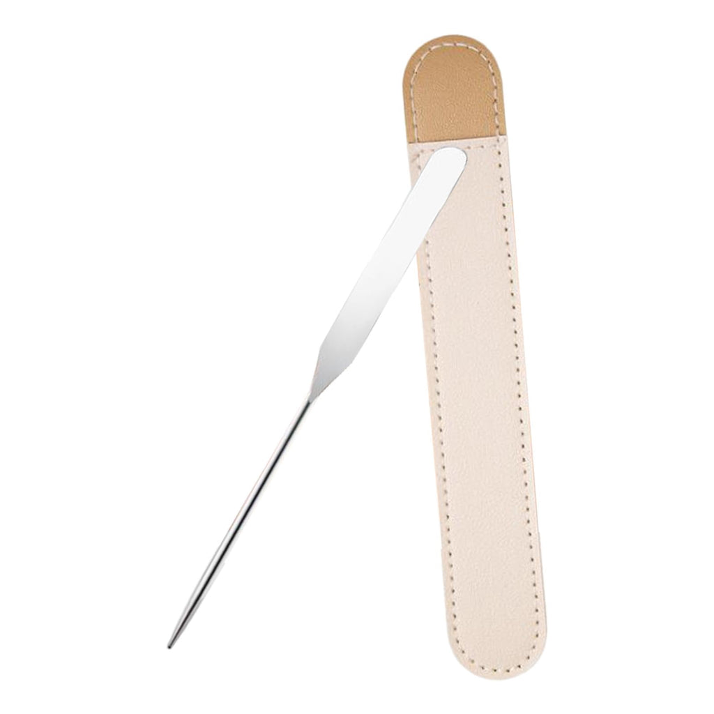 2xDouble Sided Makeup Spatula Professional for Cream Skincare Products Artist 2 Pcs - Image 3