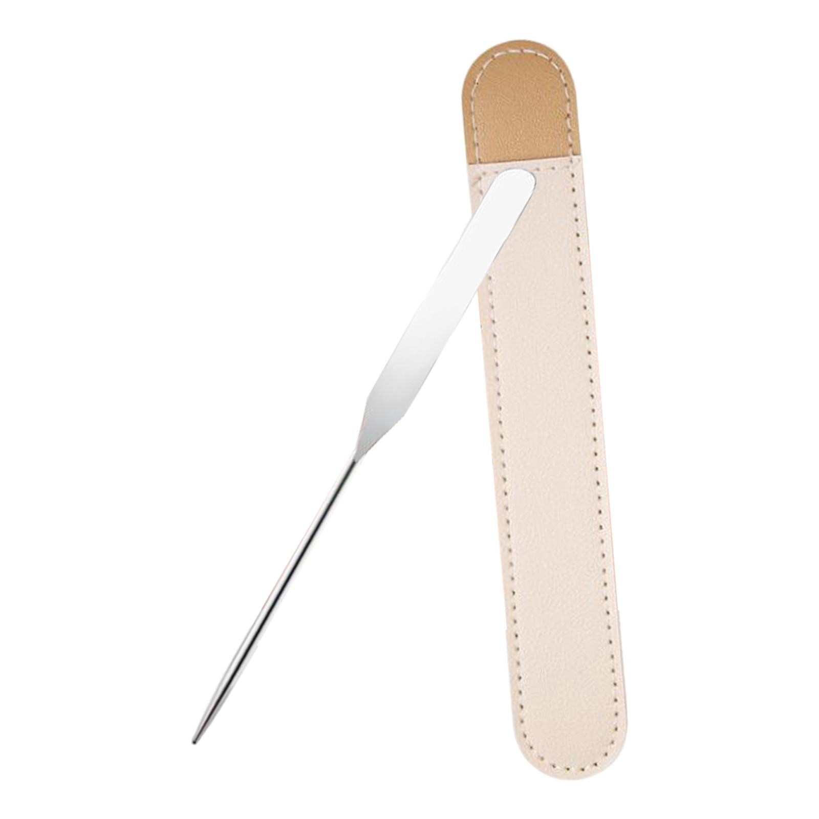 2xDouble Sided Makeup Spatula Professional for Cream Skincare Products Artist 2 Pcs - Image 3