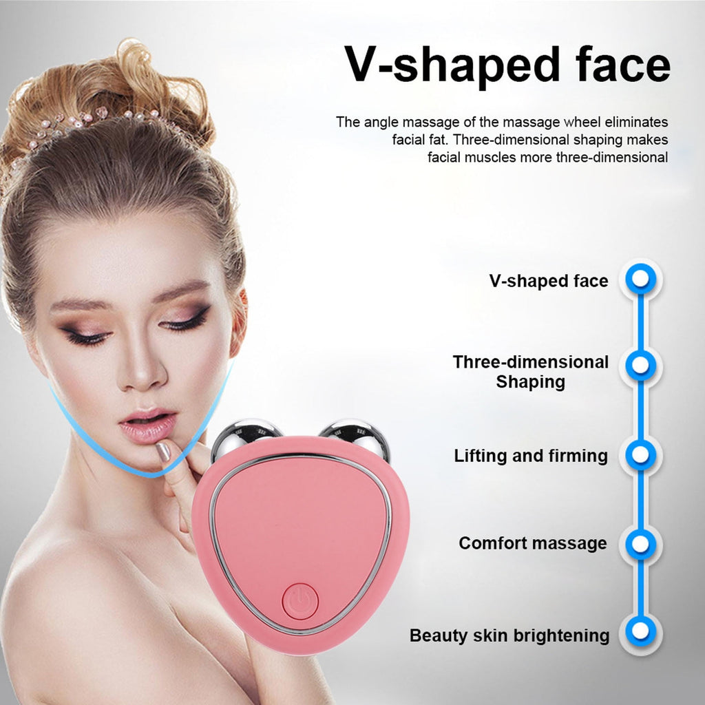 Clearance Microcurrent Face Lift Device, Microcurrent Face Device Roller USB Microcurrent Facial Device for Anti-Agin... - Image 5