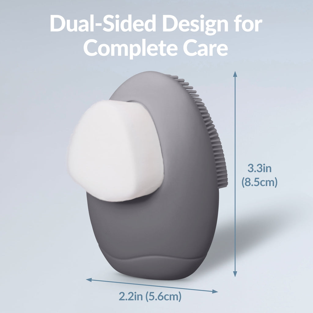 Silicone Face Scrubbers for Women & Men, Dual-Sided Exfoliating & Cleansing Brushes for Daily Skincare Routine & Trav... - Image 5