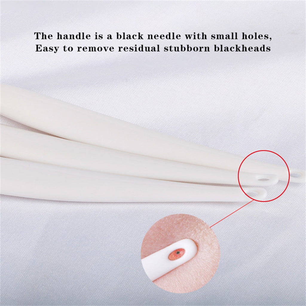 Silicone Facial Cleansing Brush - Double Sided Nose Cleaning Tool, Soft Exfoliating Beauty Tool, Lip Care Brush, Portable Skincare Tool for - Image 3