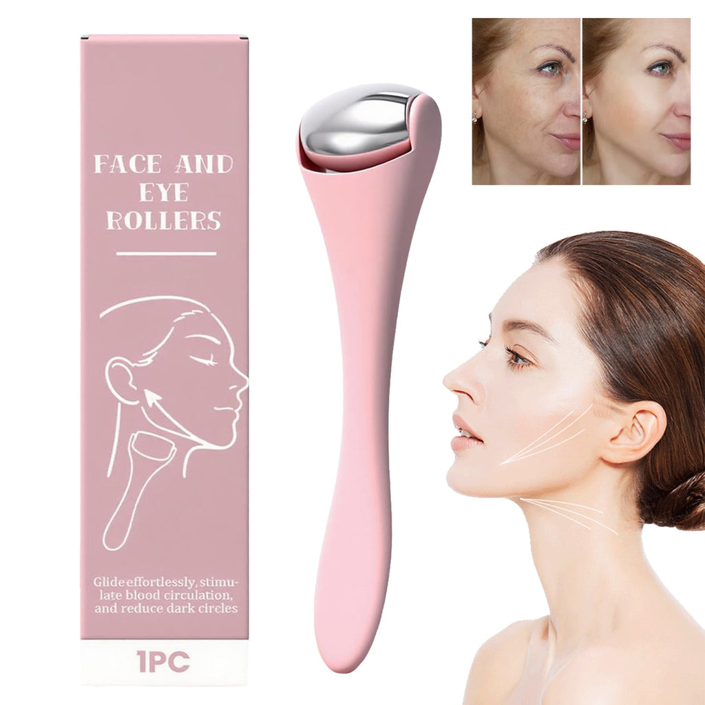 Ice Roller For Face & Eyes Grade Stainless Steel Face Roller For Puffiness Dark Circles Routine Cold & Warm Ergonomic... - Image 2