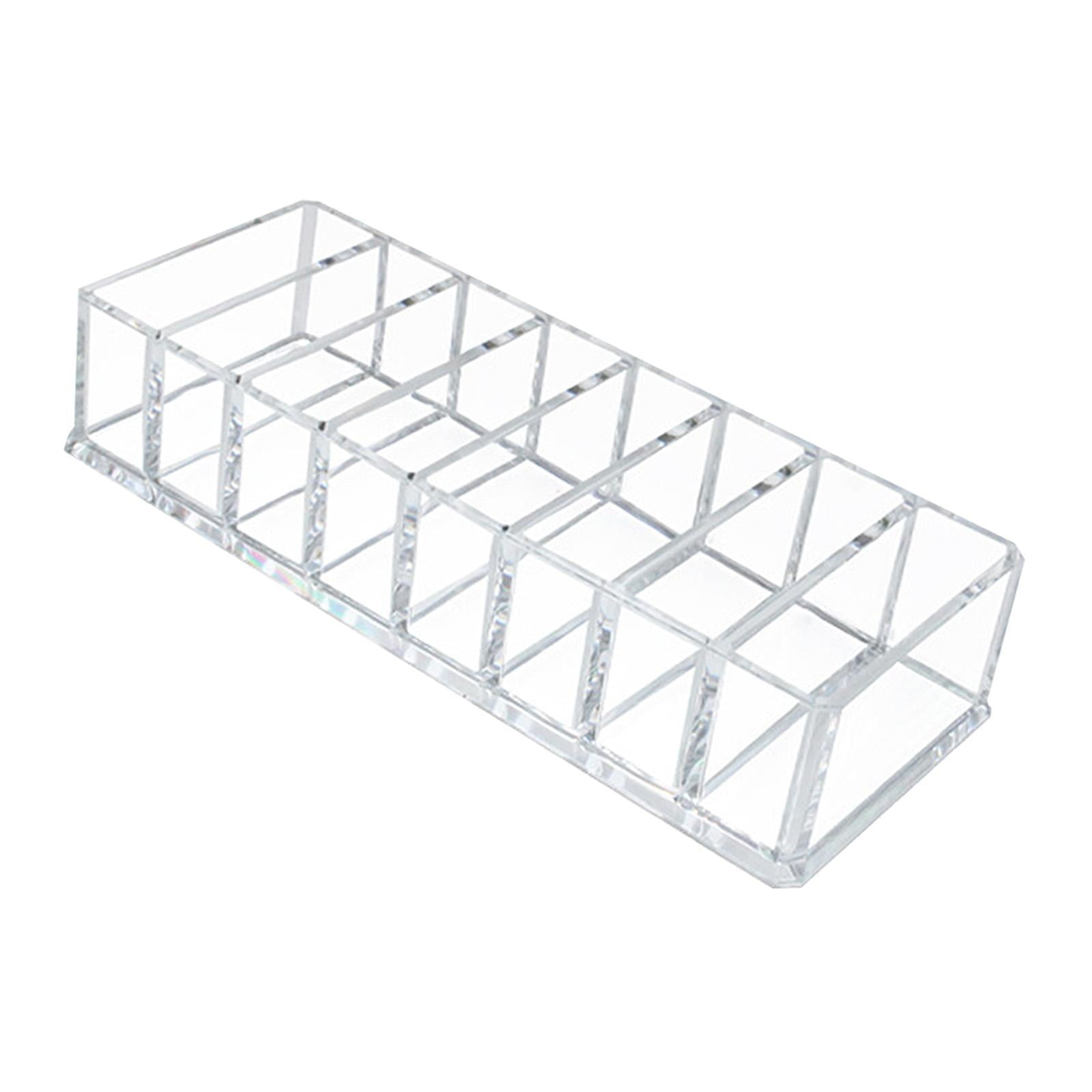 Compact Make Up Organizer Made of Acrylic, Display Case for Skincare Cosmetics, Make Up Organizer with 8 Cube Compart... - Image 5