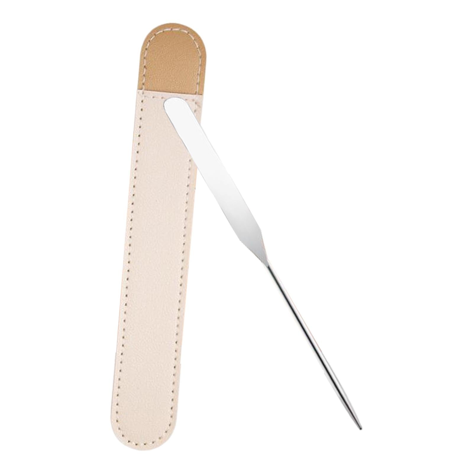 2xDouble Sided Makeup Spatula Professional for Cream Skincare Products Artist 2 Pcs - Image 5