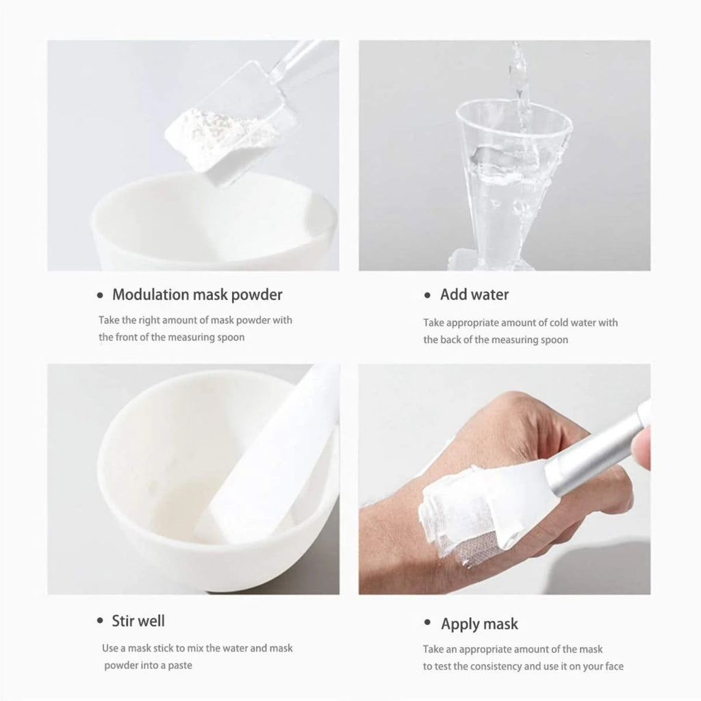 5-Piece Mask Mixing Bowl Set, Food Grade Silicone Skincare Tools with Brush & Spatula, Portable At-Home Facial Kit fo... - Image 6