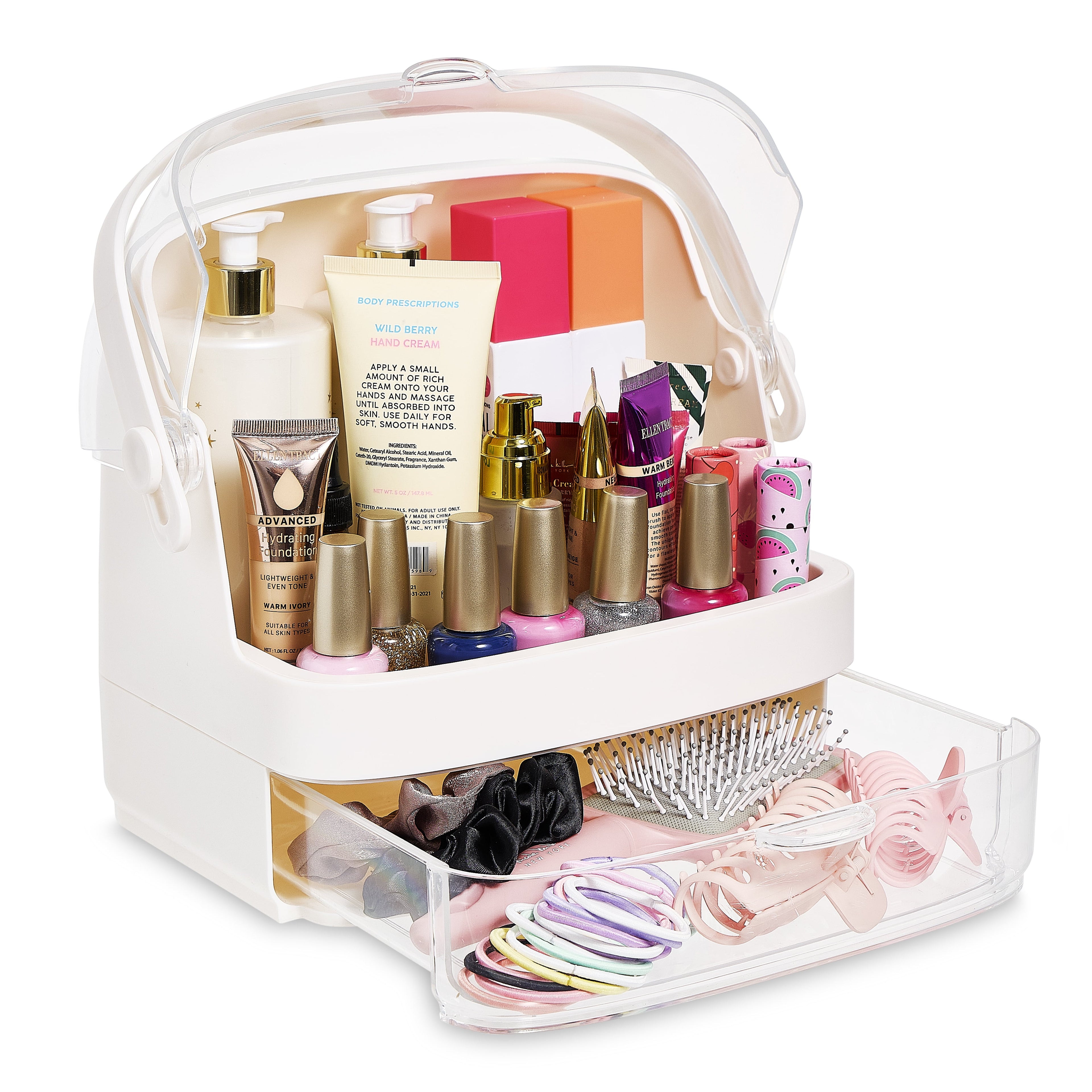 Makeup Organizer Skincare Organizers - Cosmetic Display Cases with Transparent Cover, SkinCare Organizers for Bathroo... - Image 2