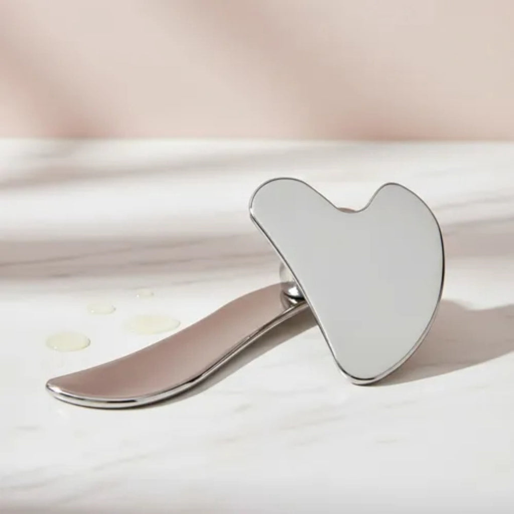 2Pcs Stainless Steel Gua Sha Facial Tools Set, Skin Care Tools - Image 5